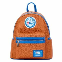 Loungefly Preorders Loungefly NBA Philly 76ers Basketball Mini Backpack ***PRE-ORDER***