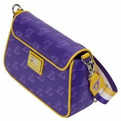 Loungefly NBA LA Lakers Debossed Logo Crossbody Bag ***PRE-ORDER*** Loungefly Preorders