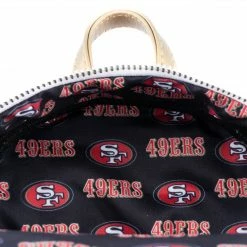 Loungefly In Stock Loungefly NFL San Francisco 49ers Logo AOP Mini Backpack 7 Loungefly In Stock Loungefly NFL San Francisco 49ers Logo AOP Mini Backpack