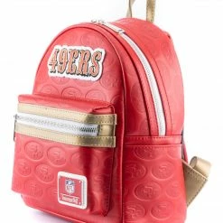 Loungefly In Stock Loungefly NFL San Francisco 49ers Logo AOP Mini Backpack 9 Loungefly In Stock Loungefly NFL San Francisco 49ers Logo AOP Mini Backpack