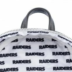 Loungefly In Stock Loungefly NFL Las Vegas Raiders Logo AOP Mini Backpack