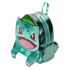 Loungefly Pokemon Metallic Bulbasaur Mini Backpack 8 Loungefly Pokemon Metallic Bulbasaur Mini Backpack