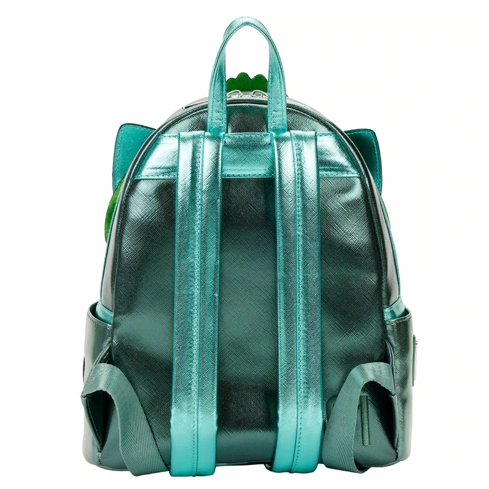 Loungefly Pokemon Metallic Bulbasaur Mini Backpack 6 Loungefly Pokemon Metallic Bulbasaur Mini Backpack