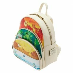 Loungefly Pokemon Elements Triple Pocket Mini Backpack
