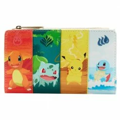 Collectibles Loungefly Pokemon Elements Flap Wallet