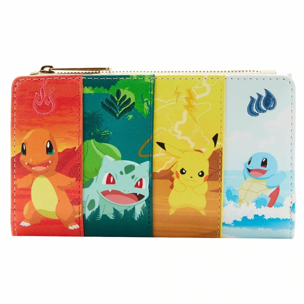 Collectibles Loungefly Pokemon Elements Flap Wallet 1 Collectibles Loungefly Pokemon Elements Flap Wallet