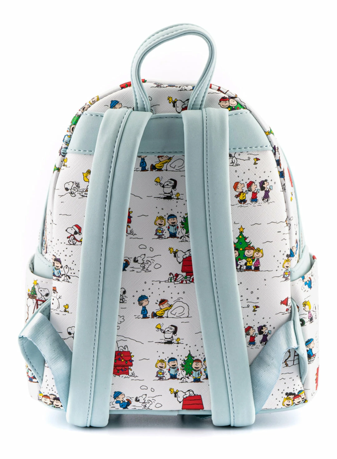 Loungefly Peanuts Happy Holidays AOP Mini Backpack Loungefly In Stock 2 Loungefly Peanuts Happy Holidays AOP Mini Backpack Loungefly In Stock
