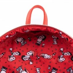 Loungefly In Stock Loungefly Peanuts Gift Giving Snoopy And Woodstock Mini Backpack