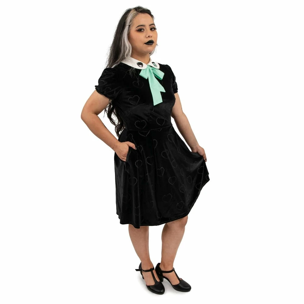 Loungefly In Stock Loungefly Stitch Shoppe Universal Monsters Bride Of Frankenstein "Alicia" Dress 7 Loungefly In Stock Loungefly Stitch Shoppe Universal Monsters Bride Of Frankenstein "Alicia" Dress