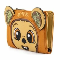 Loungefly In Stock Loungefly Star Wars Wicket Cosplay Flap Wallet