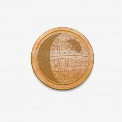 Merch Ventures Disney Star Wars Death Star Cheese Board & Tools Set