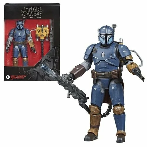 Entertainment Earth Disney Star Wars The Black Series Heavy Infantry Mandalorian 6-Inch Action Figure - Exclusive 1 Entertainment Earth Disney Star Wars The Black Series Heavy Infantry Mandalorian 6-Inch Action Figure - Exclusive