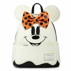 Loungefly In Stock Loungefly Disney Ghost Minnie Glow-in-the-Dark Cosplay Mini Backpack