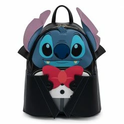 Loungefly In Stock Loungefly Disney Vampire Stitch Bowtie Mini Backpack