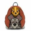 Loungefly Disney Lady And The Tramp Mini Backpack Loungefly In Stock