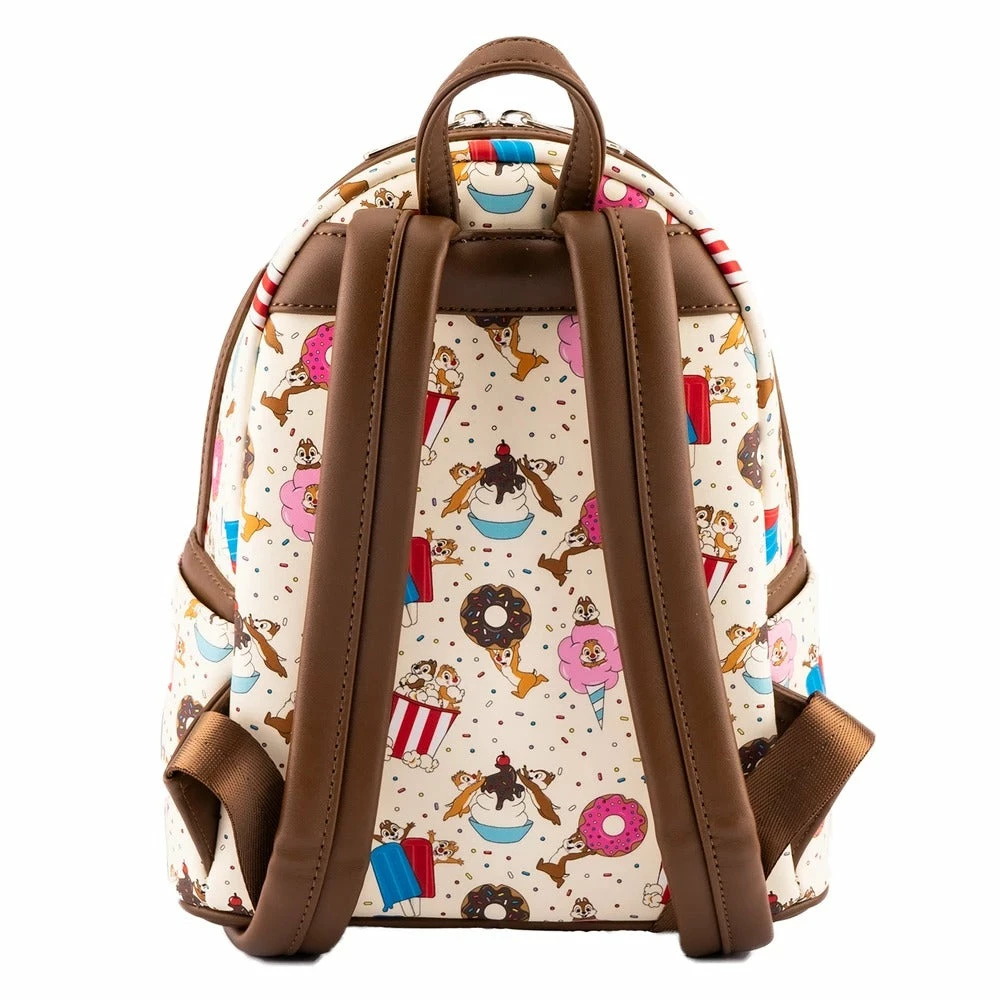 Loungefly Disney Chip And Dale Snackies AOP Mini Backpack 5 Loungefly Disney Chip And Dale Snackies AOP Mini Backpack