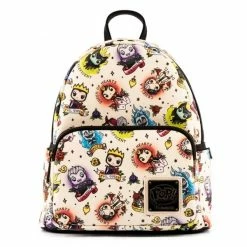Loungefly In Stock Pop By Loungefly Disney Villains Tattoo AOP Backpack