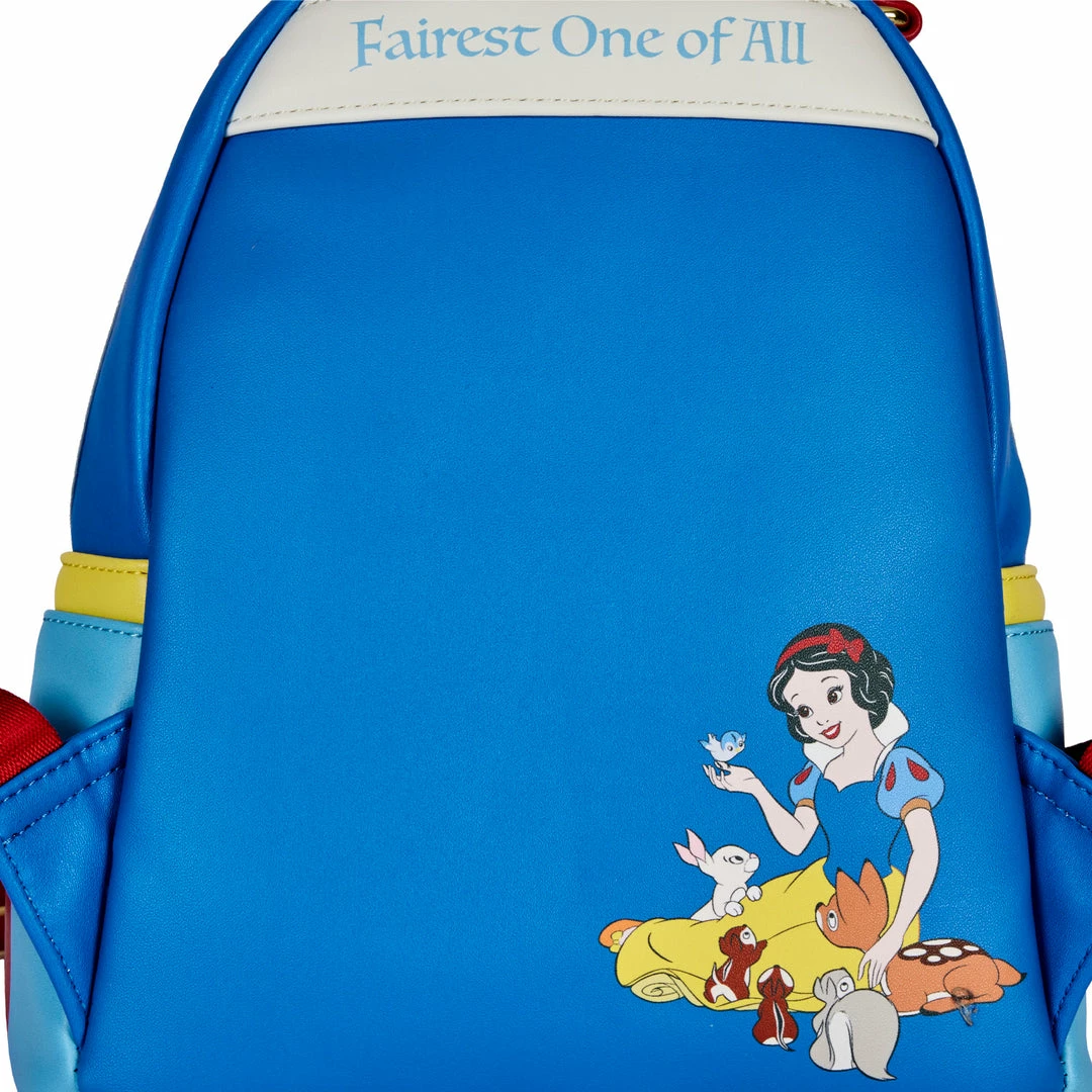 Loungefly Disney Snow White Cosplay Bow Handle Mini Backpack Loungefly In Stock 4 Loungefly Disney Snow White Cosplay Bow Handle Mini Backpack Loungefly In Stock