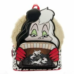 Loungefly Disney 101 Dalmatians Villains Scene Cruella Mini Backpack