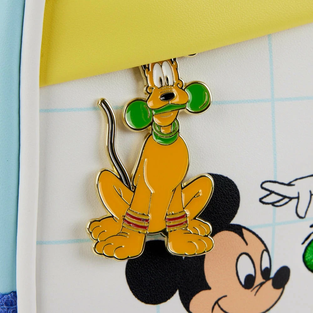 Loungefly Disney Mousercise Mini Backpack 5 Loungefly Disney Mousercise Mini Backpack