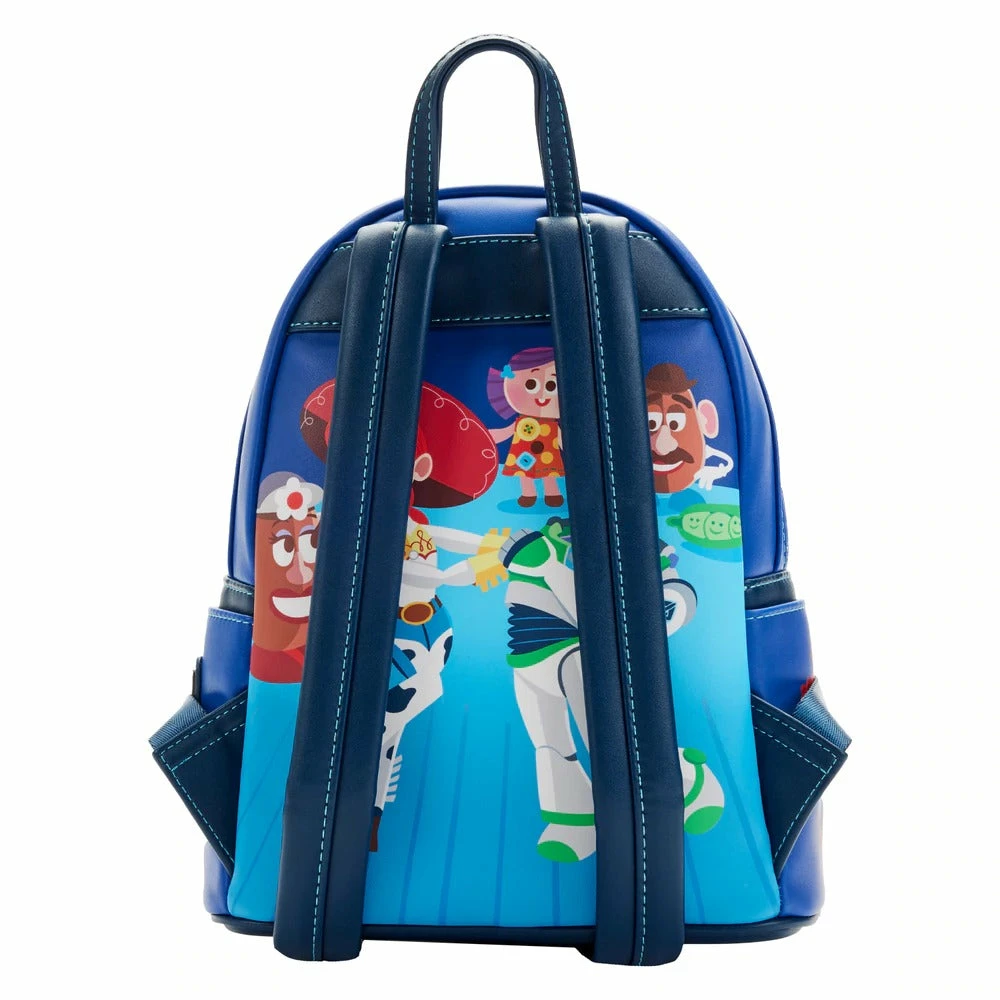 Loungefly Pixar Moments Toy Story Jessie & Buzz Mini Backpack Disney 3 Loungefly Pixar Moments Toy Story Jessie & Buzz Mini Backpack Disney