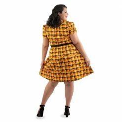 Loungefly Stitch Shoppe Minnie Mickey Spooky Gingham