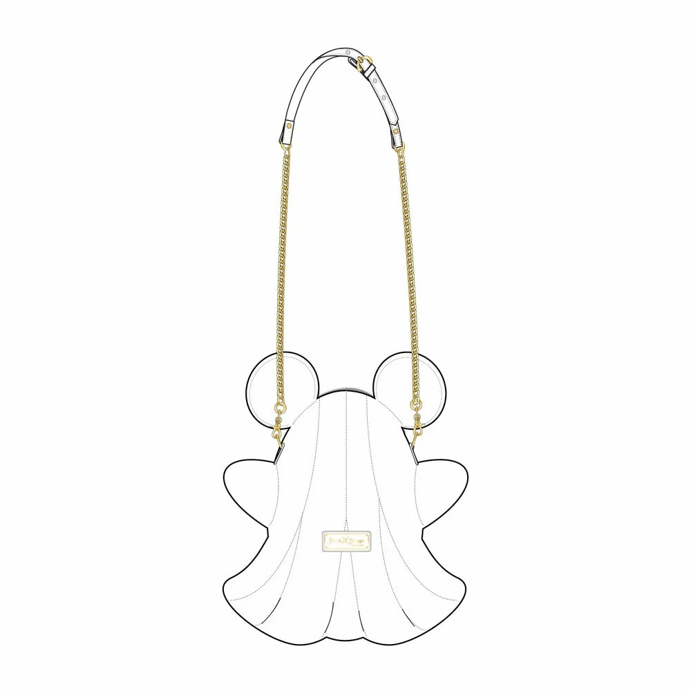 Loungefly Stitch Shoppe Mickey Mouse Ghost Glow In The Dark Crossbody Bag Disney 2 Loungefly Stitch Shoppe Mickey Mouse Ghost Glow In The Dark Crossbody Bag Disney