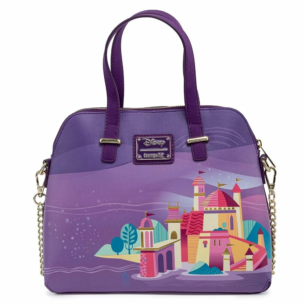Loungefly Disney Ariel Castle Collection Crossbody Loungefly In Stock 5 Loungefly Disney Ariel Castle Collection Crossbody Loungefly In Stock