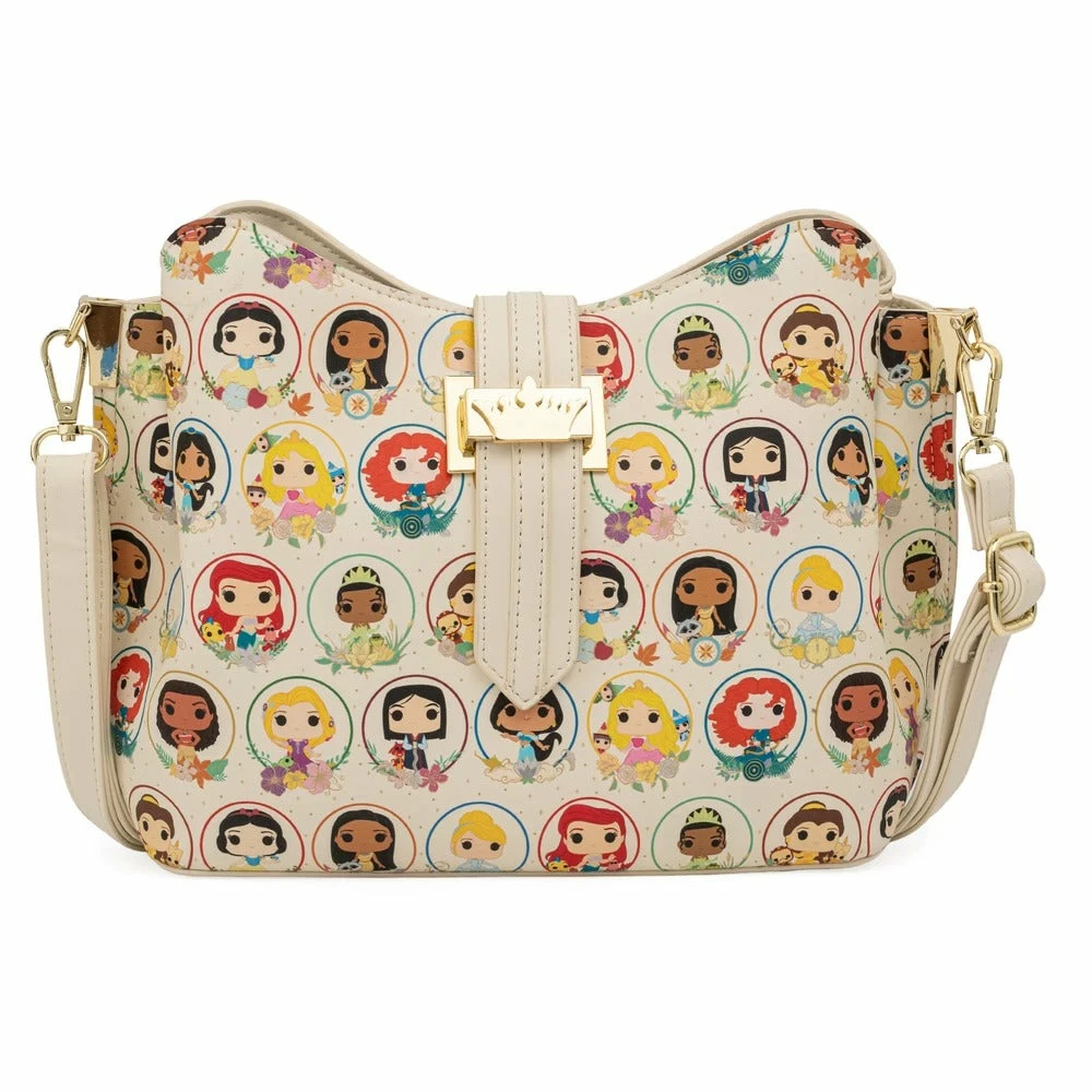 Loungefly In Stock Pop By Loungefly Disney Princess Circles Crossbody 1 Loungefly In Stock Pop By Loungefly Disney Princess Circles Crossbody