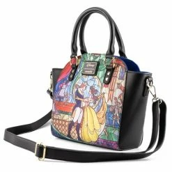 Loungefly Disney Princess Castle Series Belle Crossbody 6 Loungefly Disney Princess Castle Series Belle Crossbody