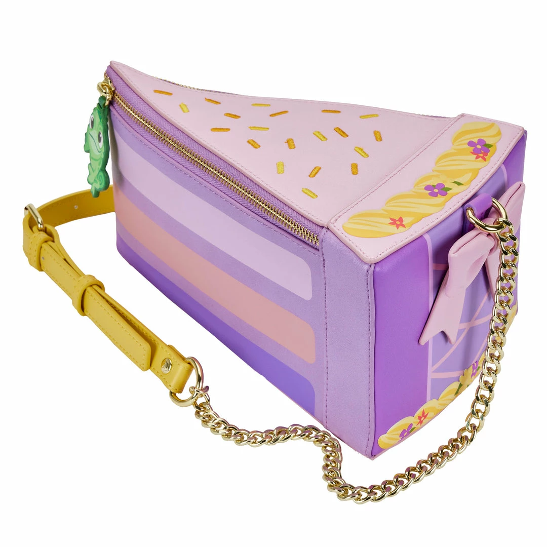 Loungefly Disney Tangled Cosplay Cake Crossbody Loungefly In Stock 6 Loungefly Disney Tangled Cosplay Cake Crossbody Loungefly In Stock