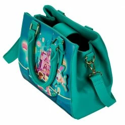 Loungefly In Stock Loungefly Disney Tangled Princess Castle Crossbody 10 Loungefly In Stock Loungefly Disney Tangled Princess Castle Crossbody
