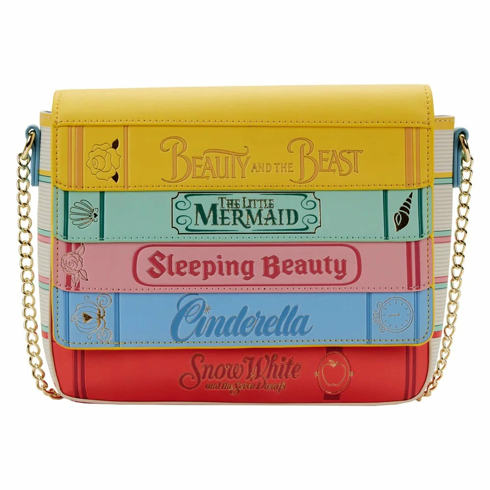 Loungefly Disney Princess Books Classics Crossbody Bag ***PRE-ORDER*** Loungefly Preorders 1 Loungefly Disney Princess Books Classics Crossbody Bag ***PRE-ORDER*** Loungefly Preorders