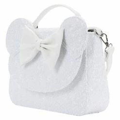 Loungefly Disney Minnie Sequin Wedding Crossbody Bag