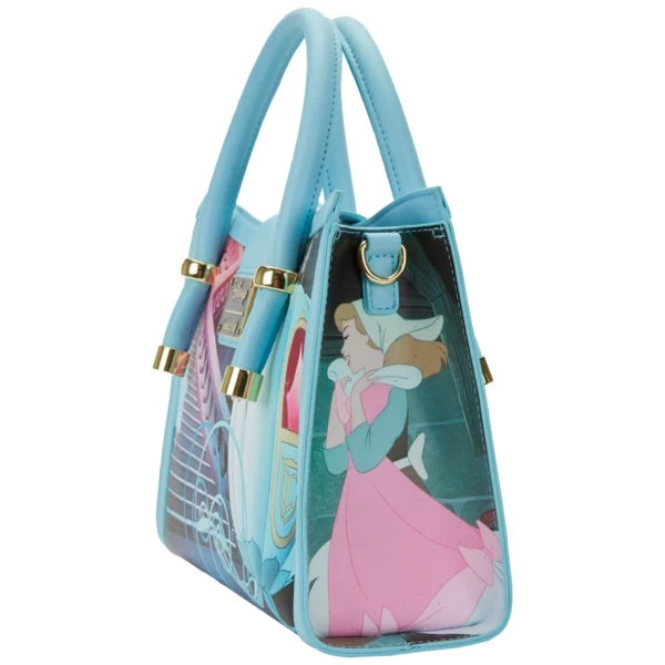 Loungefly Disney Cinderella Princess Scene Crossbody Bag 4 Loungefly Disney Cinderella Princess Scene Crossbody Bag