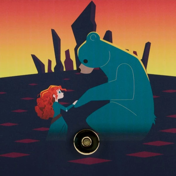 Loungefly Disney Brave Princess Castle Series Crossbody Bag 2 Loungefly Disney Brave Princess Castle Series Crossbody Bag