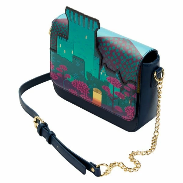 Loungefly Disney Brave Princess Castle Series Crossbody Bag 4 Loungefly Disney Brave Princess Castle Series Crossbody Bag