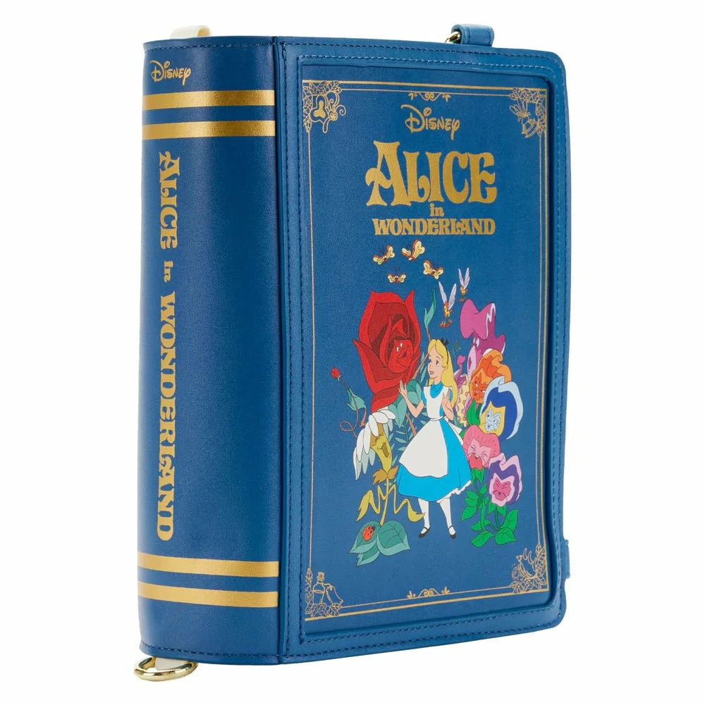 Loungefly Disney Alice In Wonderland Classic Book Convertible Backpack Loungefly In Stock 3 Loungefly Disney Alice In Wonderland Classic Book Convertible Backpack Loungefly In Stock