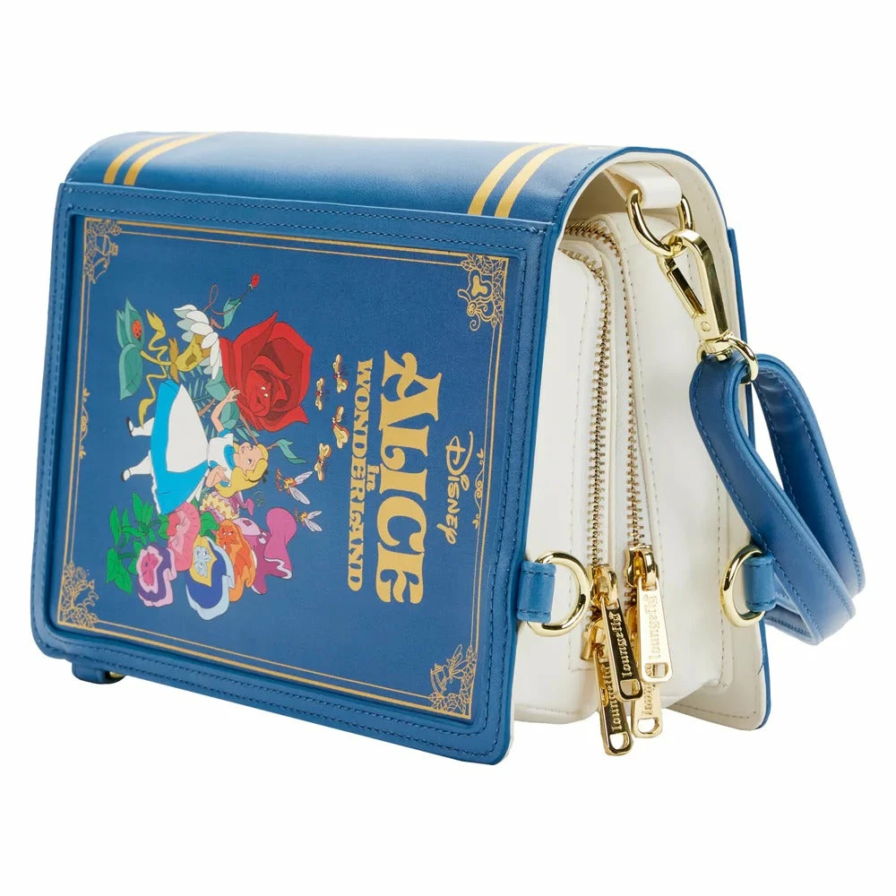 Loungefly Disney Alice In Wonderland Classic Book Convertible Backpack Loungefly In Stock 5 Loungefly Disney Alice In Wonderland Classic Book Convertible Backpack Loungefly In Stock