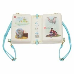 Loungefly Disney Dumbo Book Series Convertible Crossbody Bag 11 Loungefly Disney Dumbo Book Series Convertible Crossbody Bag