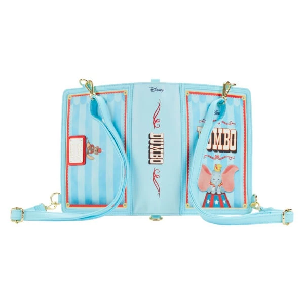 Loungefly Disney Dumbo Book Series Convertible Crossbody Bag 4 Loungefly Disney Dumbo Book Series Convertible Crossbody Bag