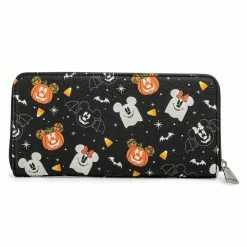 Loungefly Disney Spooky Mice Candy Corn Ziparound Wallet
