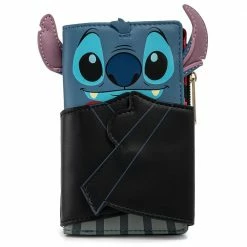 Loungefly Disney Vampire Stitch Bowtie Wallet