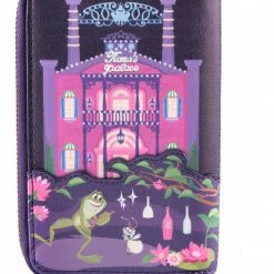 Loungefly Disney Princess And The Frog Tiana's Place Ziparound Wallet Loungefly In Stock