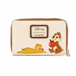 Loungefly Disney Chip And Dale Cherry On Top Ziparound Wallet Loungefly In Stock