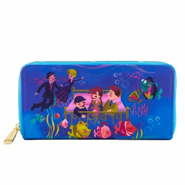 Loungefly Disney Bedknobs And Broomsticks Underwater Ziparound Wallet 1 Loungefly Disney Bedknobs And Broomsticks Underwater Ziparound Wallet