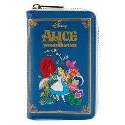 Loungefly In Stock Loungefly Disney Alice In Wonderland Classic Book Ziparound Wallet