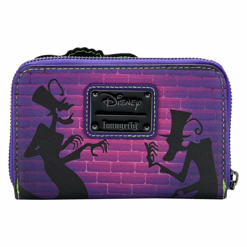 Loungefly Disney Villains Princess And The Frog Glow-in-the-Dark Dr. Facilier Ziparound Wallet 4 Loungefly Disney Villains Princess And The Frog Glow-in-the-Dark Dr. Facilier Ziparound Wallet