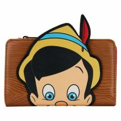 Loungefly In Stock Loungefly Disney Pinocchio Peeking Flap Wallet