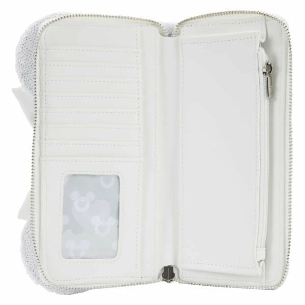 Loungefly Disney Minnie Sequin Wedding Wallet 4 Loungefly Disney Minnie Sequin Wedding Wallet